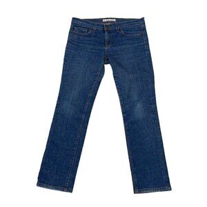 J Brand Pencil Leg Jeans Blue Denim Pockets Size 28